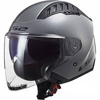 Мотоциклетный шлем LS2 OF600 COPTER SOLID NARDO серый, размер 2XL, AK3060037047