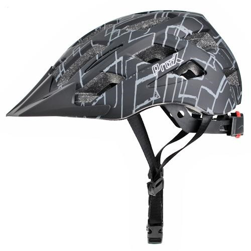 Шолом велосипедний ProX Storm чорний із сірим (A-KO-0151) — 58-61 см