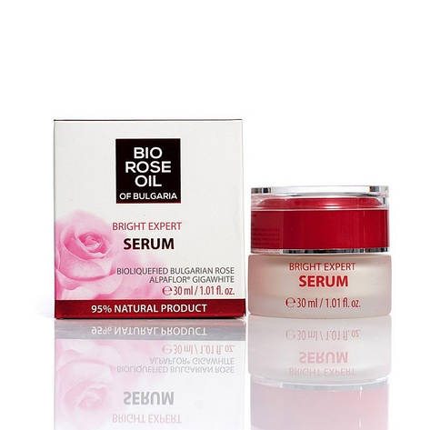 Сироватка Експерт для відбілювання шкіри "BIO Rose Oil Of Bulgaria" від BioFresh 30 мл, фото 1