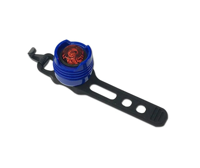 Задня фара BauTech FH-016 Alu чорний / синій (FH-016-blue)