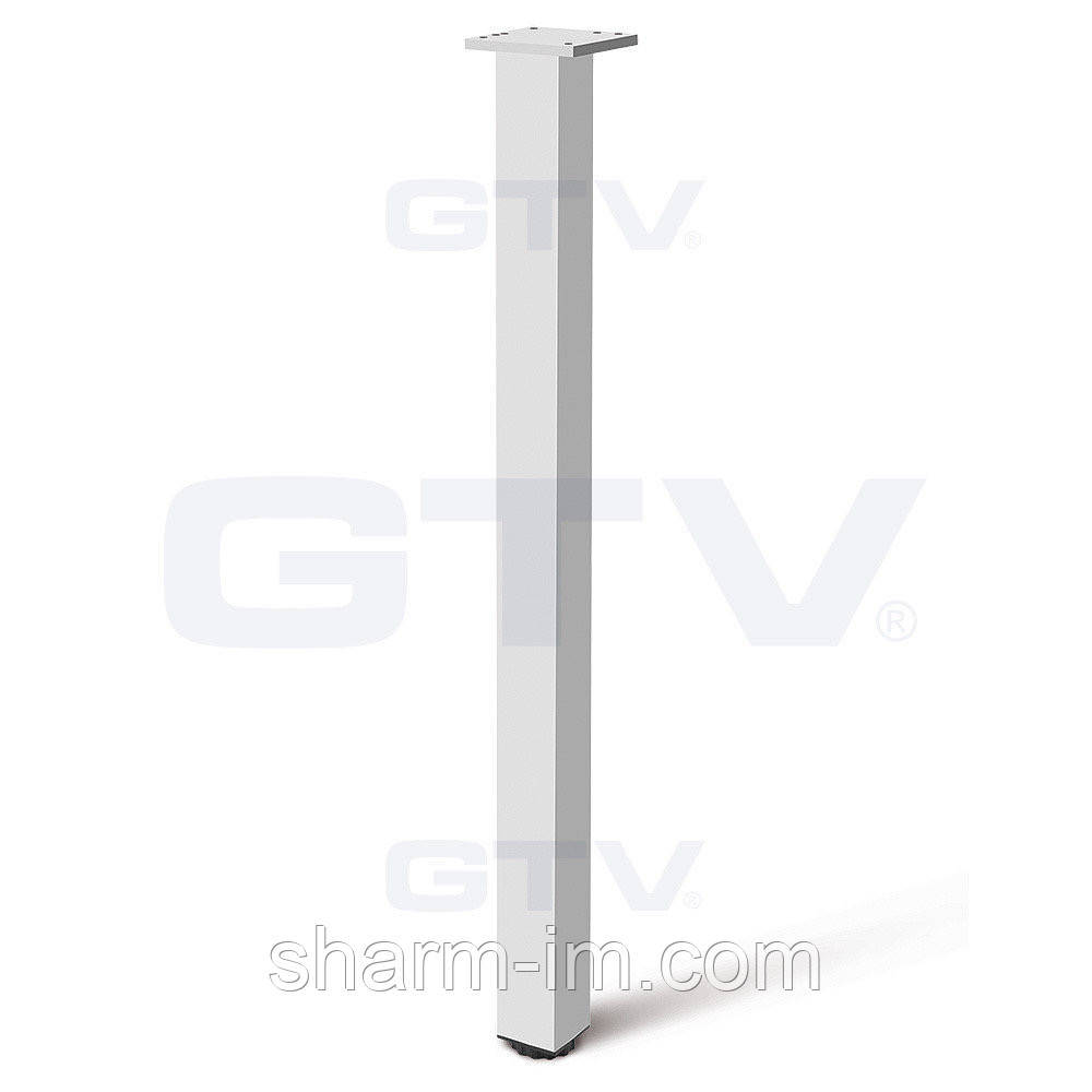 Квадратна Опора для столу GTV 710х46х46 мм Алюміній