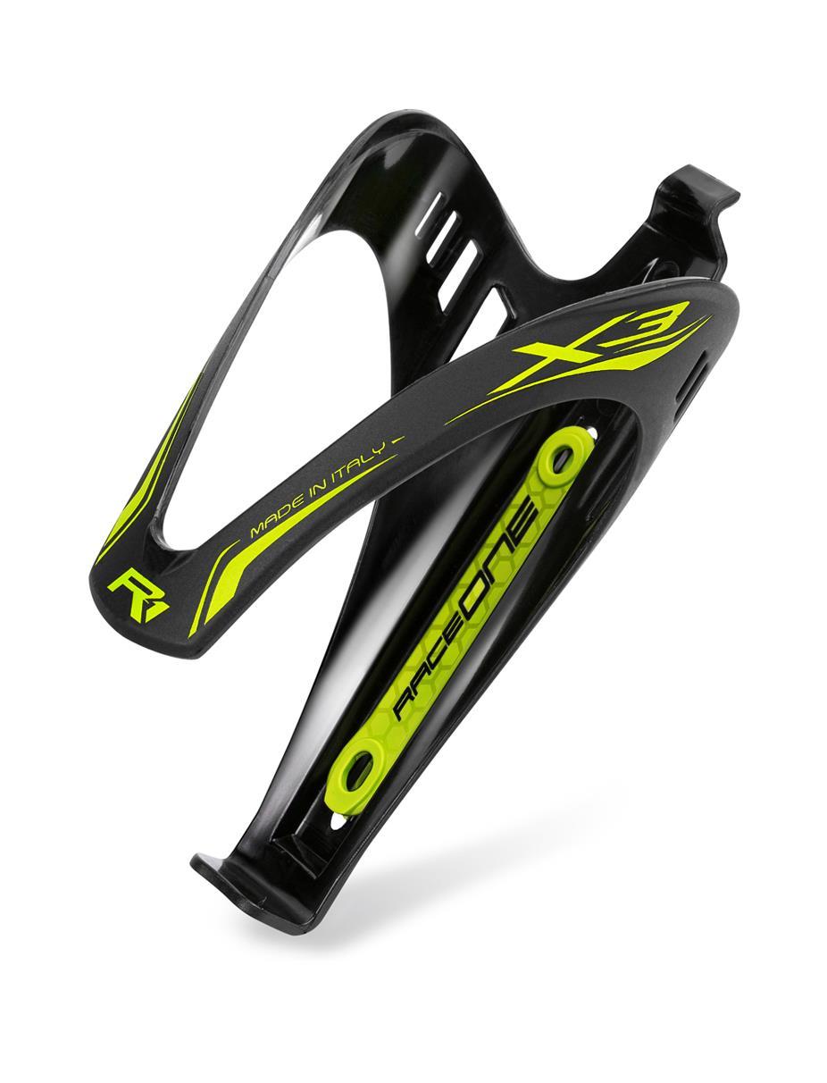 Кріплення для фляги Raceone X5 чорний / жовтий (KOB039)