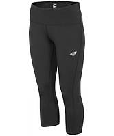 Лосини 3/4 4F жіночі, чорні (H4Z17-SPDF001-60) - S