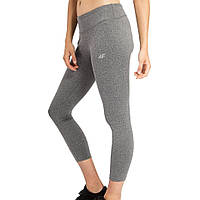 Лосини 3/4 4F сірі, жіночі (H4Z17-SPDF002-1968) - S