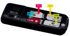 Телефони на 3 і 4-sim карти