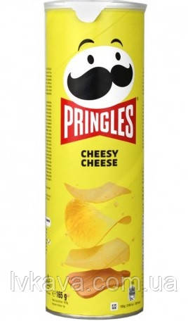 Чипси Pringles Cheesy Cheese, 165 г, фото 2