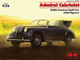 Німецький штабний автомобіль Другої світової війни Адмірал Cabriolet. 1/35 ICM 35471