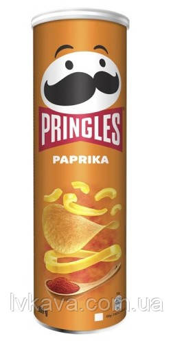 Чіпси Pringles Paprika, 165 гр