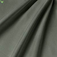 Подкладочная ткань тёмно-зеленого цвета с матовой фактурой