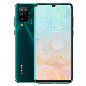 Смартфон Doogee N20 PRO Green 6\128GB 6,3'' 2280х1080 Helio P60 + чехол, фото 1