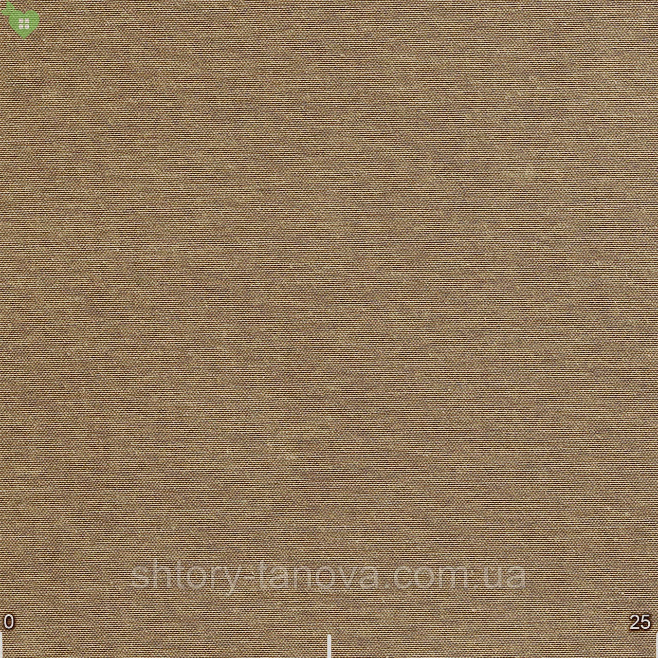 Однотонная декоративная ткань цвета какао с тефлоном DRK-81396 - фото 3 - id-p1558483519
