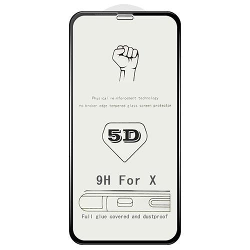 Захисне скло 5D Rinbo для iPhone 11 чорне повнорозмірне