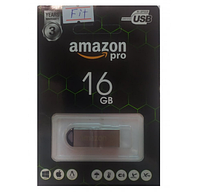 Флеш накопитель USB 16Gb Amazon pro FIT флешка (металл)