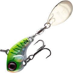 Тейл-спінер Jackall Deracoup 3/8oz (10.5g) HL Chartreuse Back Tiger