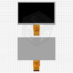 Дисплей (екран, матриця) для Fly Flylife Web 7, Original, #33-000701387MZ1