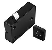 Умный замок KERUI с отпечатком пальца врезной для шкафов на 20 пользователей, с LiIon аккумулятором