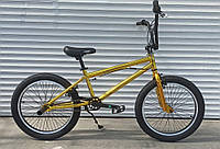 Велосипед трюковый Crosser BMX 20" золотой