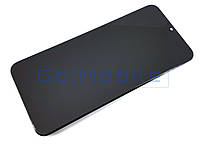 Дисплей Samsung A03s (A037) з сенсором чорний + рамка оригінал (Китай)