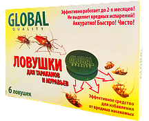 Пастка тарганів Global, 6 дисків