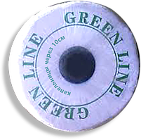 Стрічка для краплинного зрошення, Green Line, крапельниці через 10см, 2000м