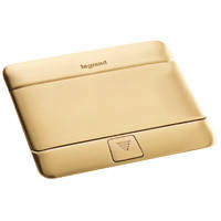 Висувний лючок 4 модулі латунь Legrand (54016)