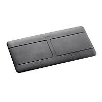 Висувний лючок 8 (2х4) модулів чорний Legrand (54028)