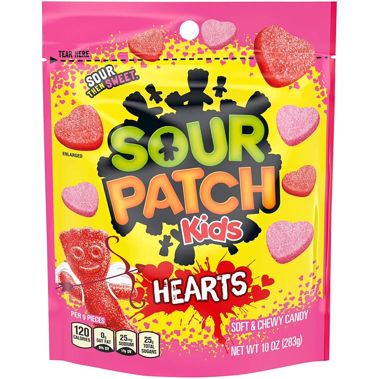 Желейки Sour Patch Hearts Valentine 283g