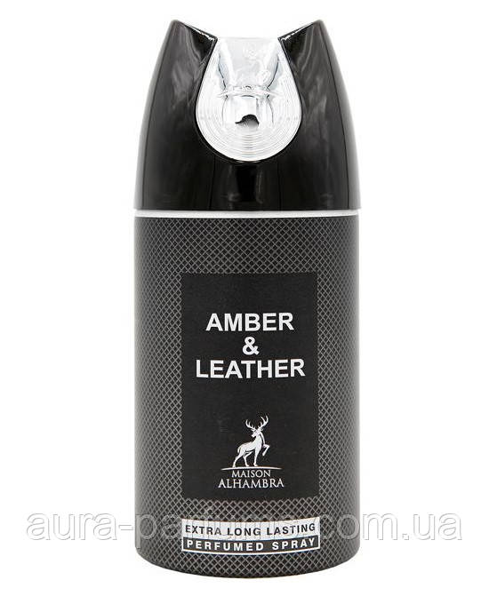 Alhambra Amber & Leather Дезодорант 250 ml.