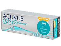 Acuvue Oasys 1-Day with HydraLuxe for Astigmatism (30 шт. Контактные линзы)