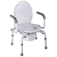 Крісло-туалет з відкидними підлокітниками A8900AD (Nova)