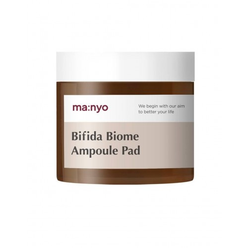 Тонер педи для захисту і відновлення биома шкіри Manyo Bifida Biome Ampoule Pad