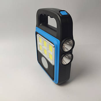 Світильник переносний прожектор HS-8020D ручної кемпінговий світлодіодний ліхтар Power Bank прожектор