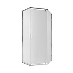Душова кабіна п'ятикутна 90х90 см Qtap Scorpio CRM10995-AC6, з прозорим склом Clear 6 мм, без піддону