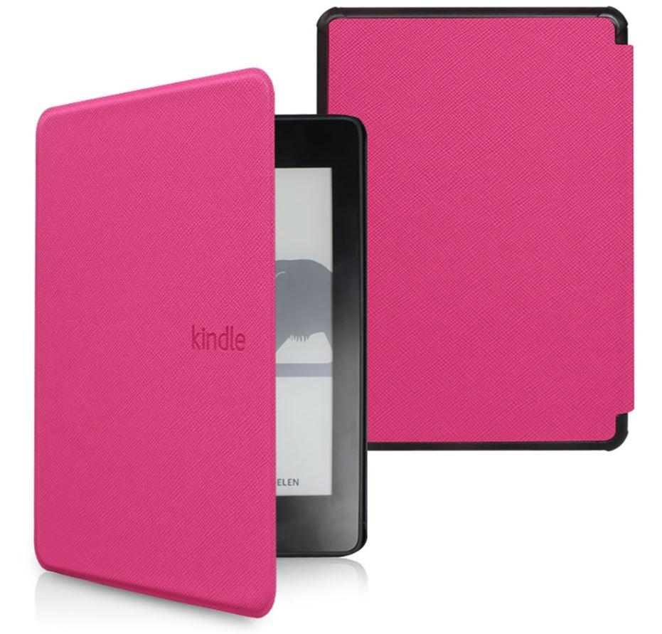 Чохол обкладинка для Amazon Kindle Paperwhite 4 2018 2020 Автосон Рожевий 10gen рожевий