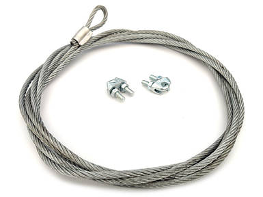 Строп анкерний однопетльовий для натягування крайнього стовпа 4,0 м / 6 мм