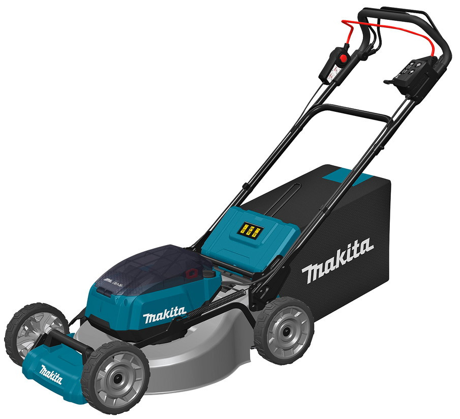 Самохідна акумуляторна газонокосарка Makita DLM532Z (2х18 В, без АКБ, 530 мм)