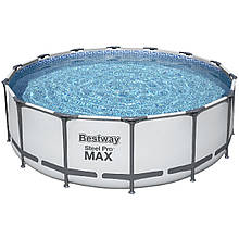 Bestway Каркасний басейн Bestway 5612Z (488х122 см) з картриджним фільтром, сходами і тентом