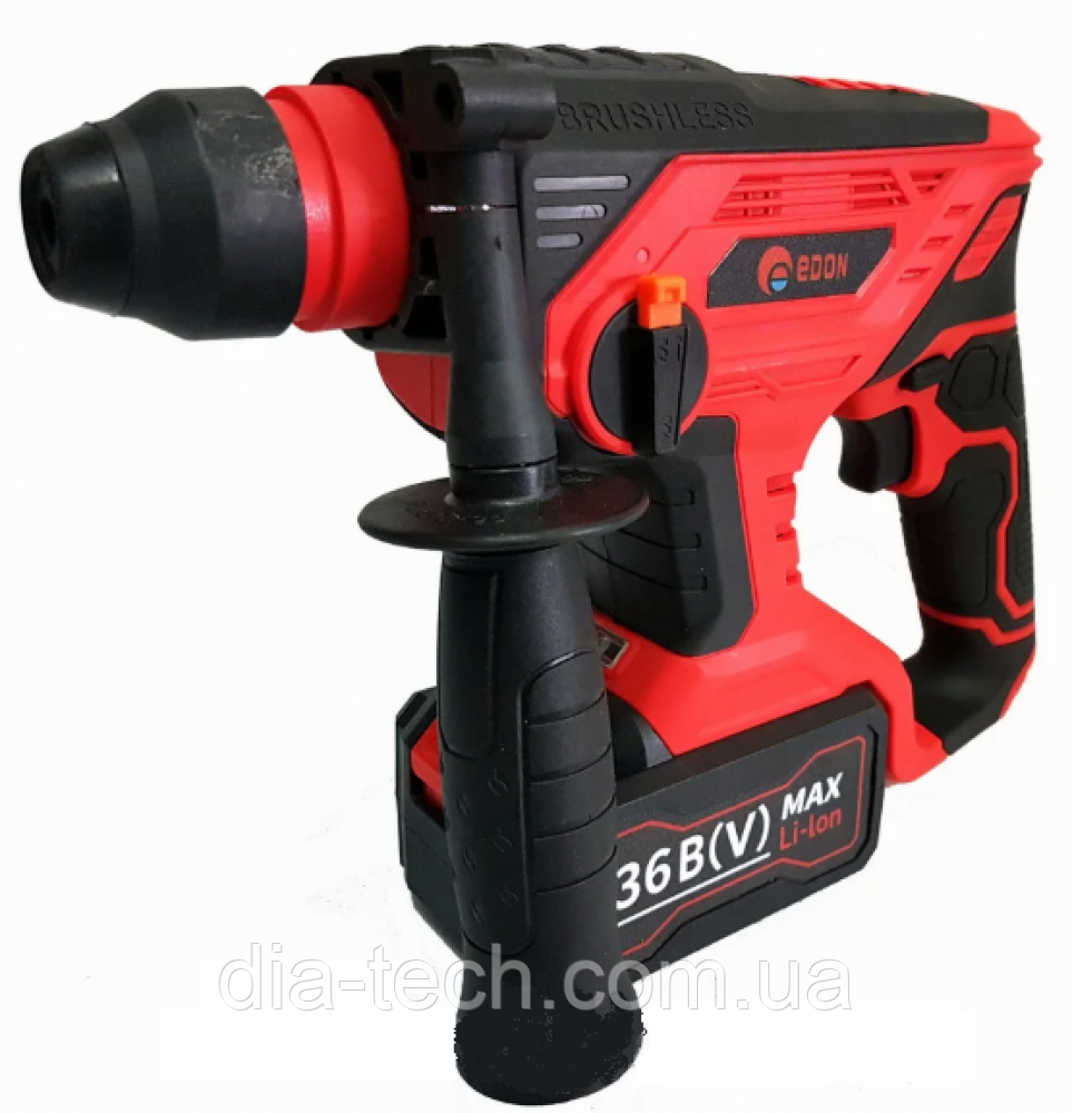 Перфоратор АКУМУЛЯТОРНИЙ Edon ED-QC-8602 (акумулятор 36V)