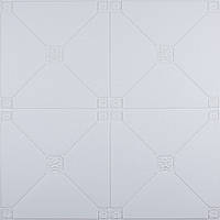 Самоклеюча декоративна настінно-стельова 3D панель плитка 700x700x5 мм (164)