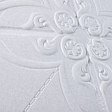 Самоклеюча декоративна настінно-стельова 3D панель орнамент 700x700x5.5мм (165), фото 2