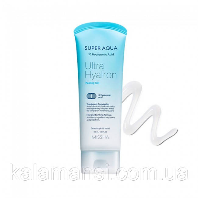 Пілінг-скатка Missha Super Aqua Ultra Hyalron Peeling Gel 100 мл