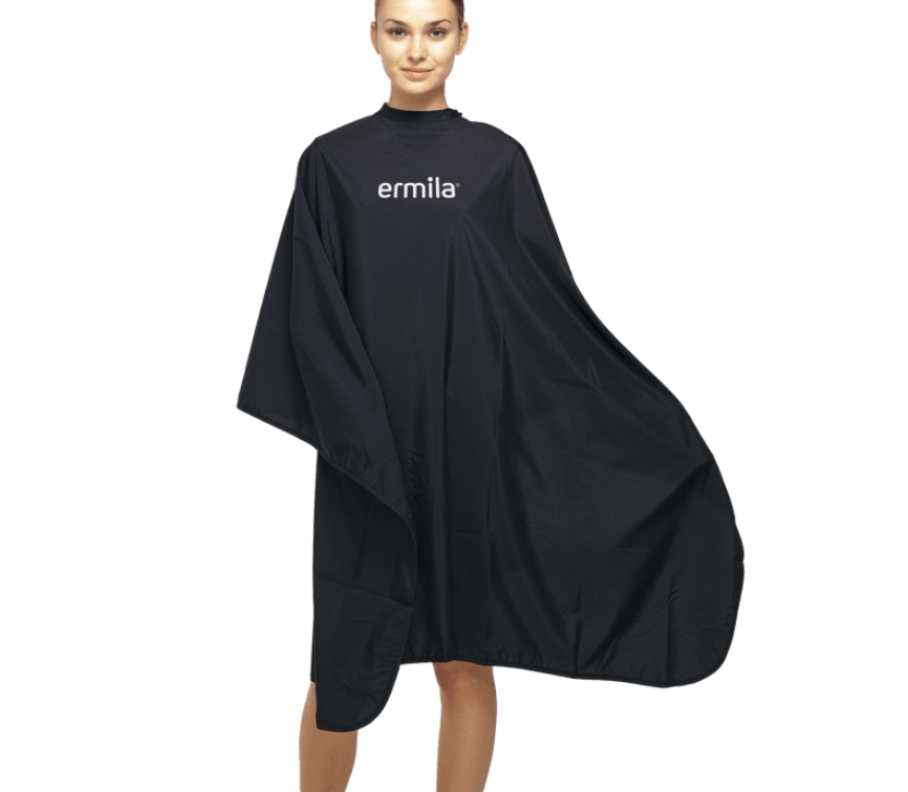 Перукарська накидка Ermila, чорна (0094-0121), фото 1