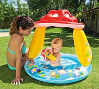 Детский надувной басен Бассейн Intex для купания малышей возрастом 1-3 годика для дома