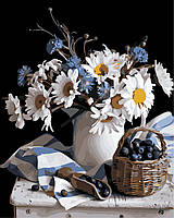 Картина за номерами "Натюрморт з квітами" 40*50см, фото 1