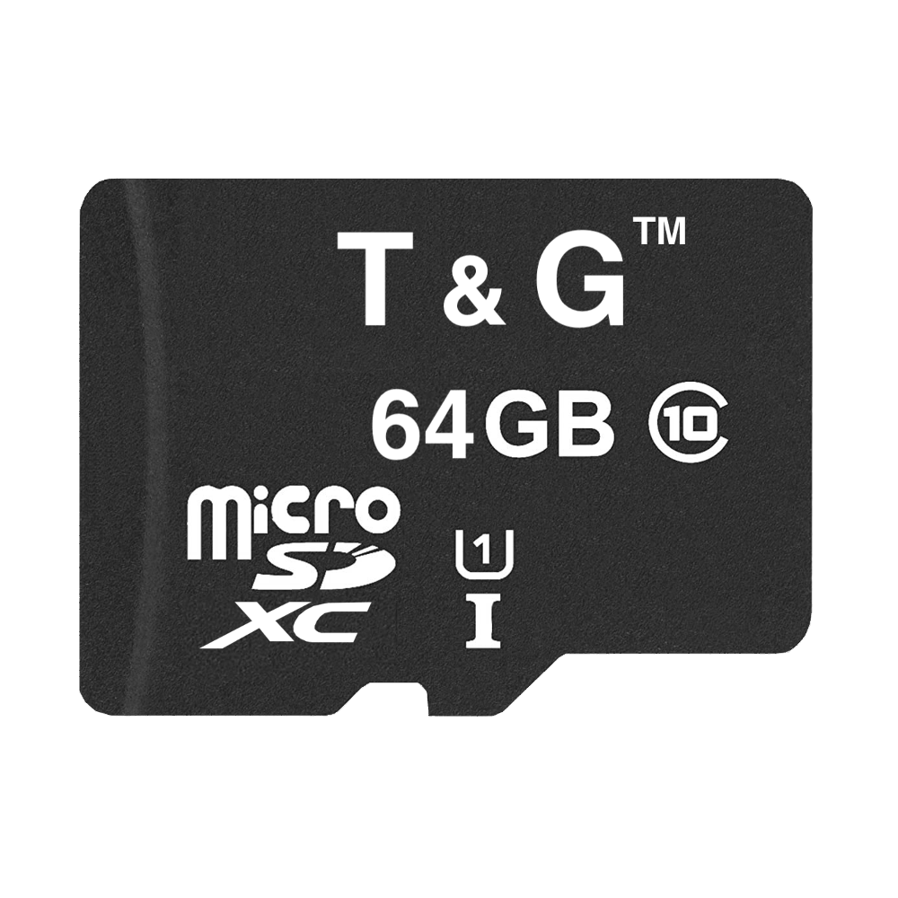 Картка пам'яті microSDHC (UHS-1) 64GB class 10 T&G (без адаптерів)