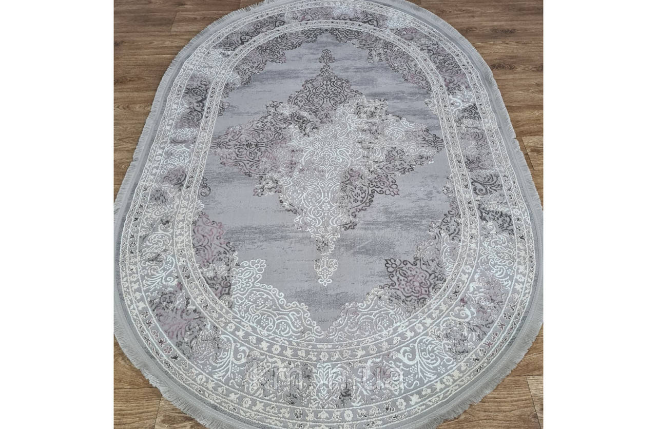 СУЧАСНИЙ КОВЕР LUXURY 05844G ЛІЛОВИЙ