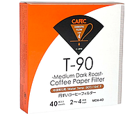 Фильтры бумажные CAFEC Medium-Dark Roast Cup4 40 шт