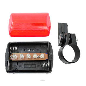 Ліхтар велосипедний задній STOP 0023-5LED/BSK-2279, фото 3