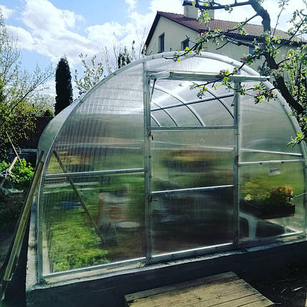 Теплиця «Полуниця» 3*8 полікарбонат 4 мм, фото 1