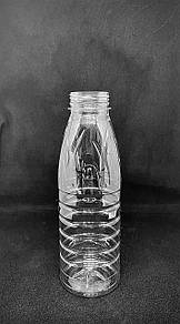 Пляшка пет 0,5 л. з горловиною 38 мм (молоко) (упаковка 200 шт.)